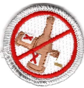 Spoof Merit Badge  - "Teetotaling"  Merit Badge 1 1/2 inch Embroidered Patch - Imagen 1 de 1