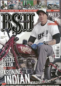 BSH MAGAZINE #345 January 2013 DANNY SCHNEIDR'S HARDNINE INDIAN SCOUT Bike @NEW@ - Picture 1 of 3