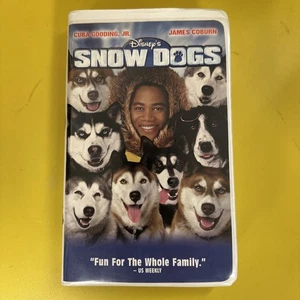 Walt Disney Snow Dogs VHS 1995 Masterpiece Collection Works No Mold 🐶 - Picture 1 of 3
