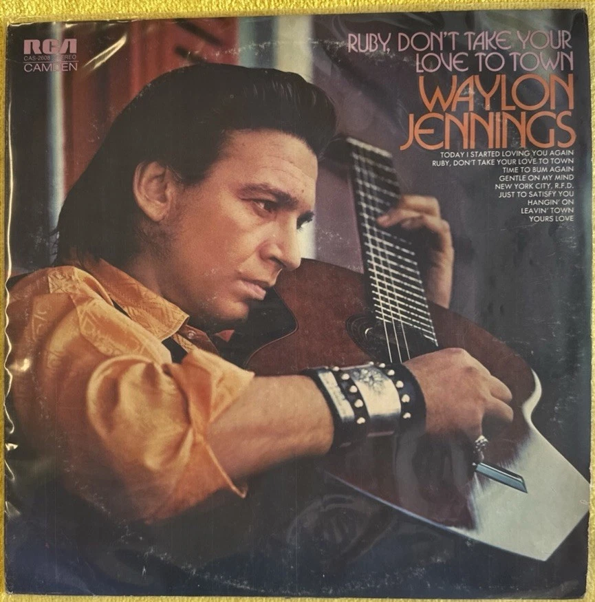 Waylon Jennings Ruby, Don't Take Your Love To Town Country Rock Vinyl LP Camden - Image 1 of 1