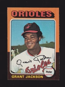 Topps Large #303 1975 Grant Jackson Baltimore Orioles como nuevo+ A - Imagen 1 de 2