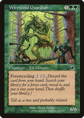 (3x) WIREWOOD GUARDIAN - Scourge – MTG Magic the Gathering Card - Common - Image 1 of 4
