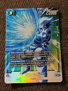 Son Goku FB04-059 Arte Alternativo Dragon Ball Super Fusion World ENG SUPER RARO - Imagen 1 de 2