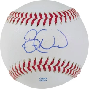 Eric Davis Signed Rawlings ROLB1 Baseball Cincinnati Reds Photo Proof COA - Picture 1 of 8