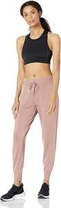 Skechers Women's Light Pink Restful Jogger Pants S NEW $40 W03PT49 - Picture 1 of 5
