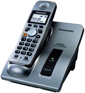 PANASONIC KX-TG6023 5.8GHZ BASE UINT WITH 2 EXTRA-HANDSTES ALL Cordless - Picture 1 of 1