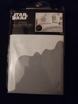 Star Wars Princess Leia and Luke Skywalker Super Soft Pillowcase 2-Pack - Image 1 of 2