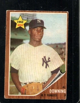 1962 TOPPS #219 AL DOWNING VG (RC) YANKEES *NY13036 - Image 1 of 2