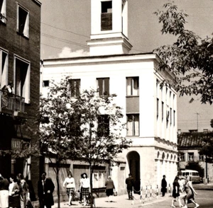 Antique RPPC Bartosz Głowacki Street Ostrołęka Poland - Picture 1 of 3