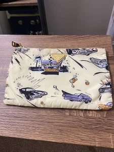 Prada Retro Car Drive-In Theater Cartoon Clutch Pouch Second Bag, Good - Picture 1 of 18
