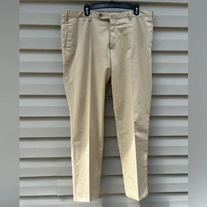 PT Torino Hombre Talla 40 (56) Suave Elástico Botón-Tab Pantalones Ajustados Saks 5th Ave - Imagen 1 de 14
