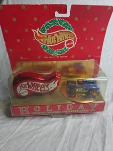 Chevy Nomad Árbol de Navidad Vacaciones Azul Hot Wheels 1996 Edición Limitada NUEVO (AZK - Imagen 1 de 9