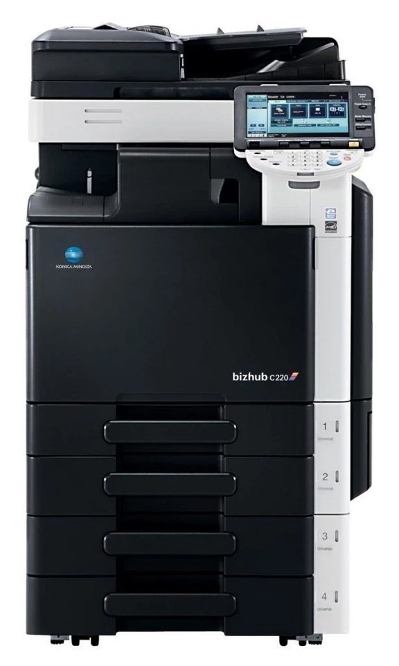 KONICA MINOLTA BIZHUB C220 MULTIFUNKTIONSLASERDRUCKER A3 FARBEN BANNER A3+ - Bild 1 von 1