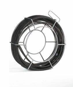 Cable limpiador de drenaje Steel Dragon Tools 62275 C10 serpiente 7/8"x45' se adapta a RIDGID® K60 - Imagen 1 de 3