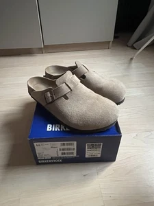 Birkenstock Boston Taupe – Größe 44 – Mit Originalkarton - Bild 1 von 4