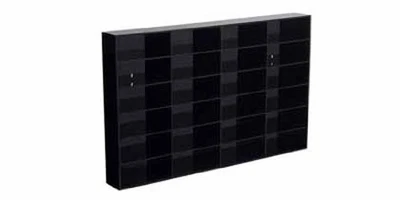 AUTOart DESIGN Display Case for 24 Cars 1/43 Scale Black Japan - Image 1 of 2