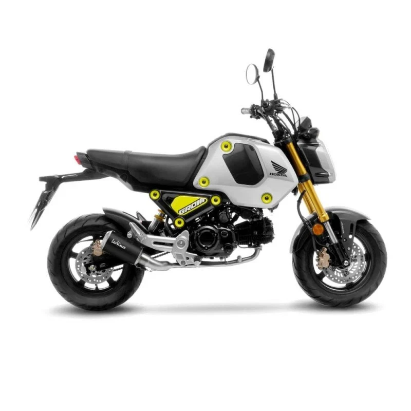 ECHAPPEMENT LEOVINCE LV-10 BLACK EDITION POUR HONDA MSX125 GROM 22-23 INOX-COD.1 - Photo 1/1