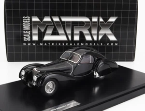 MX40205-113  BUGATTI T57S Atlantic #57473 Noir - 1937 au  1/43 de Matrix - Picture 1 of 2