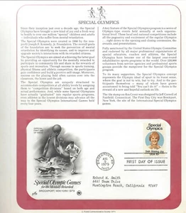 U.S. FIRST DAY COVER SPECIAL OLYMPIC GAMES BROCKPORT NY STAMPED AUGUST 9, 1979  - Picture 1 of 3
