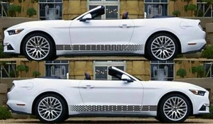 Rocker Panel Door Side Stripes Decals Stickers Set For Ford Mustang 1999-2004 - Picture 1 of 16