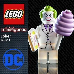 ⭐ LEGO Joker minifigure colsh13 Dc Super Heroes Serie 71026 originale - Foto 1 di 7