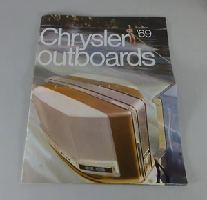 Brochure Chrysler Marine Outboard Motors Stand 1969 - Picture 1 of 4