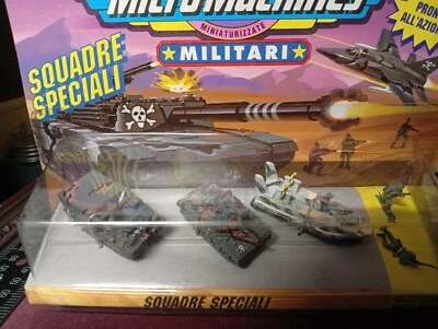 MICRO MACHINES COLLEZIONE MILITARI SQUADRE SPECIALI RARITA'!!! - Immagine 1 di 2