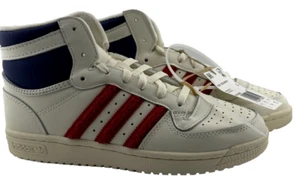 ADIDAS Forum 84 Sneaker alte da donna bianco sporco/rosso/blu (HQ1480) TAGLIA 8 - Foto 1 di 9