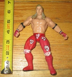Figura de lucha libre Heartbreak Kid Jakks Shawn Michaels 1996 WWF WWE serie 6 roja - Imagen 1 de 3