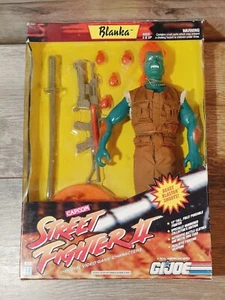 Gi Joe Street Fighter 2 ii Blanka Figure 11” 1993 Vintage Hasbro Sealed - Picture 1 of 14
