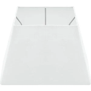 Premium Lampenschirm Stehlampe Hängelampe Trapez Weiß Baumwolle E14/E27 L - Bild 1 von 6