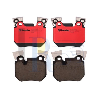 Compatível com BMW 135i 2008 2009 2010 2011 2012 2013 1 peça conjunto de pastilhas de freio a disco Brembo traseira - Imagem 1 de 2