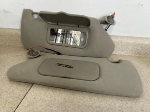 01-07 DODGE GRAND CARAVANA CONDUCTOR Y PASAJERO PARASOL CONJUNTO GRIS OEM - Imagen 1 de 4