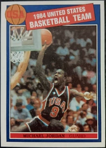 1984 Michael Jordan United States Basketball Team White Back RC-MT - Bild 1 von 2