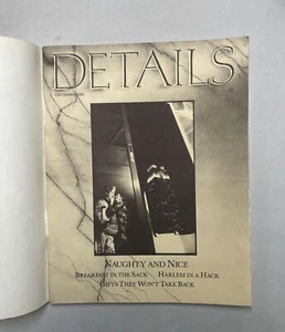 DETAILS MAGAZINE December 1984 / Vintage RARE! - Picture 1 of 11