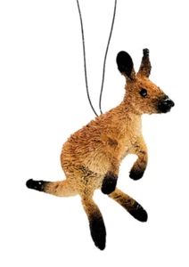 Australian Hanging Ornament Animal Souvenir Decoration Gift KANGAROO 9cm - Bild 1 von 3