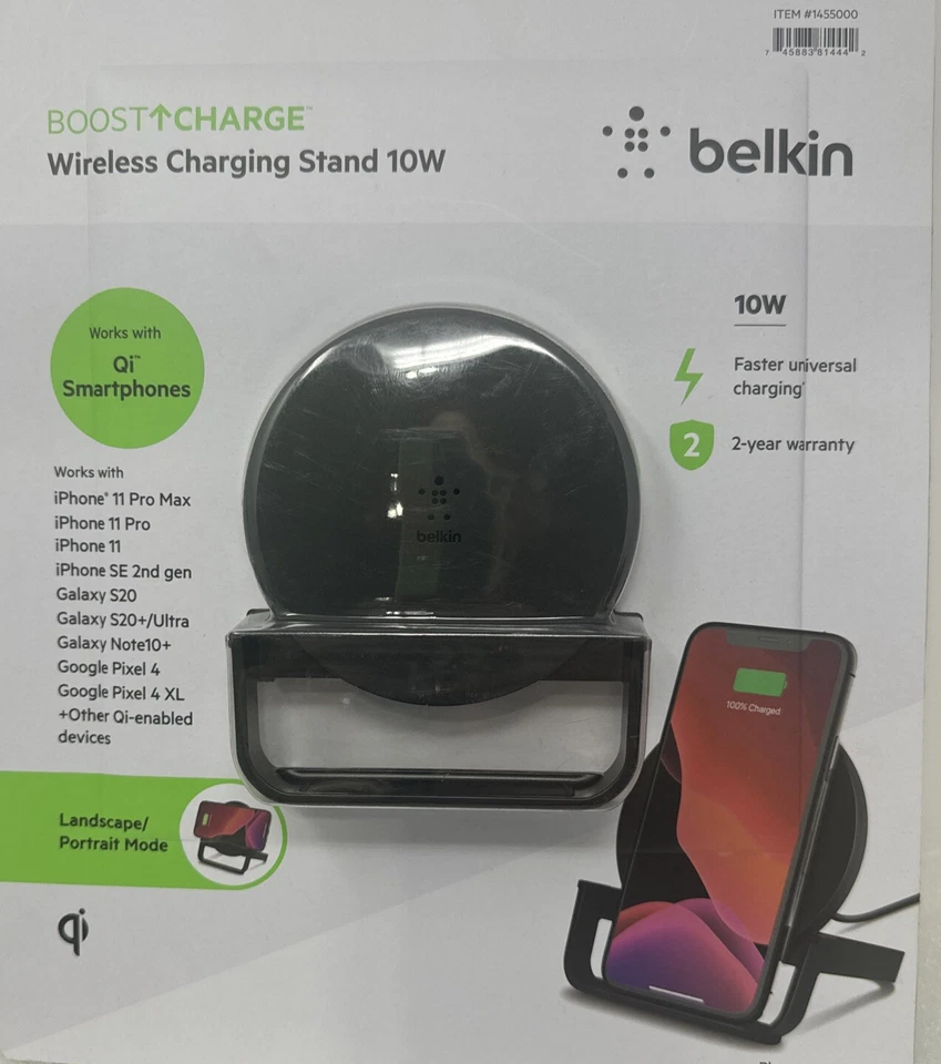 Belkin Boost Charge 10w Qi Wireless Charging Pad