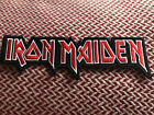 "Iron Maiden Rockband Nähen oder Aufbügeln Patch NEU 6,5"" x 1,5""