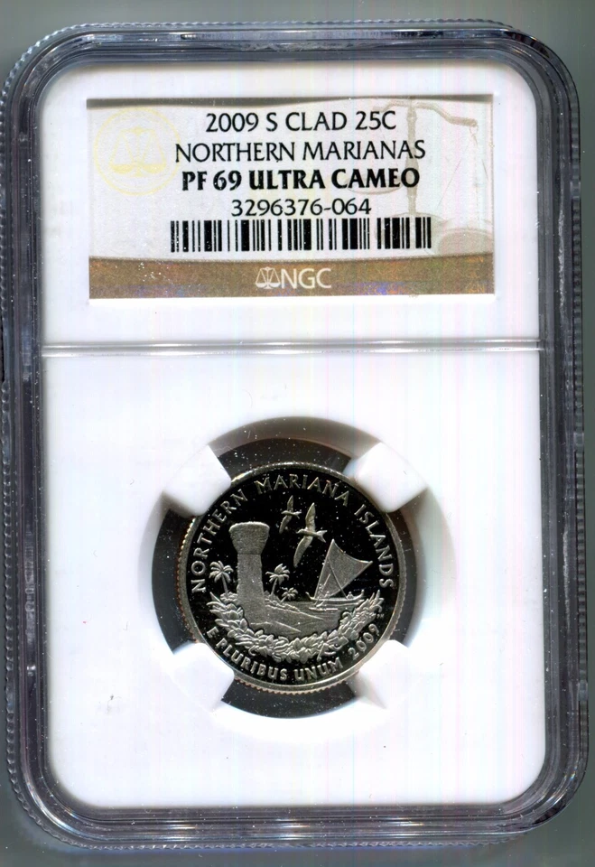 2009-S Northern Marianas Quarter *NGC* PF69 Ultra Cameo - Image 1 of 1