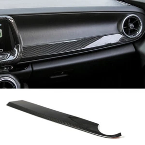 Copilot Dashboard Panel Cover Trim Carbon Fiber For Chevrolet Camaro 2017-2024 - Picture 1 of 7