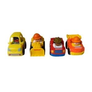 Little People Fisher Price Wheelies Race Cars Vehicles Joker Racers Lot of 4 - Picture 1 of 8