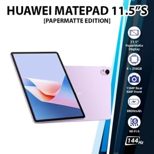 HUAWEI MatePad 11.5"S PaperMatte HarmonyOS PC Tablet (Violet/Wi-Fi/8GB+256GB) - Picture 1 of 10