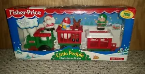 L@@K RARE NEW 1998 LITTLE PEOPLE CHRISTMAS COLLECTIBLE TRAIN, #72698 - Picture 1 of 6