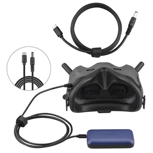 Power Bank Power Supply Ladekabel Für DJI FPV Goggles V2 Flight Glasses Zubehör - Bild 1 von 6