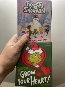 Sealed Funko Dr. Seuss Grinch Grow Your Heart/ Frosty Follow Leader Card Games - Picture 1 of 3