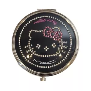 MAC Cosmetics Hello Kitty Kouture Black Swarovski Rhinestone Compact - Picture 1 of 3