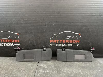 12-19 BMW 650I COUPE FRONT DRIVER LH & PASSENGER RH SUN SHADE VISORS ILUMINATED - Image 1 of 4