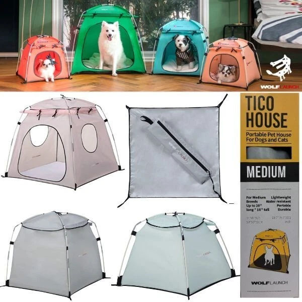 Tienda portátil para mascotas TICO House - mediana 19,7 x 19,7 x 20,1 pulgadas Foto 1 de 1
