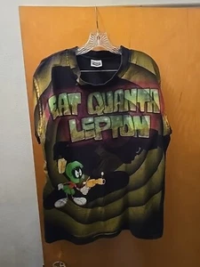 1992 Vintage AOP "Marvin The Martian" Looney Tunes Tultex T-Shirt, XLarge (EUC) - Picture 1 of 6
