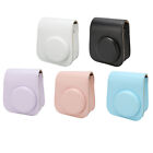 Protective Camera Case Pu Leather Pure Color Camera Carrying Bag With Adjust Dob